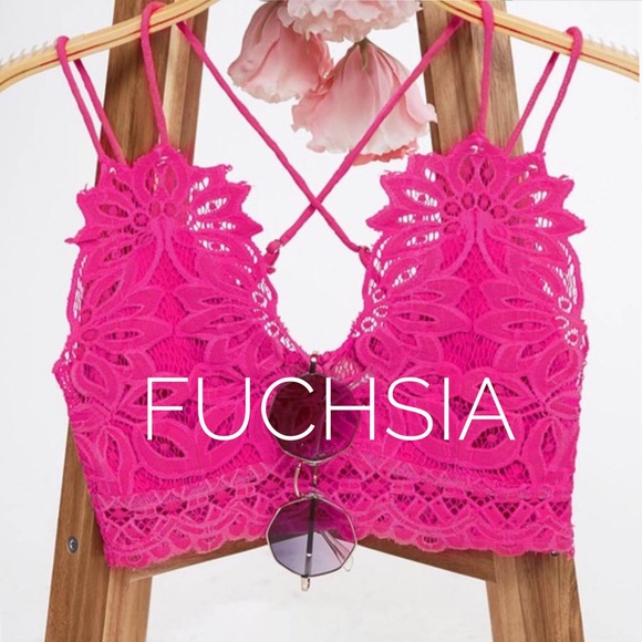 NEW! Crochet Lace Mesh Bralette, Crop Top | Black - Picture 3 of 6